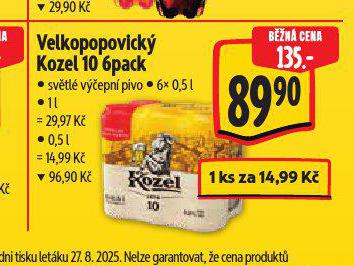 PIVO VELKOPOPOVICK KOZEL