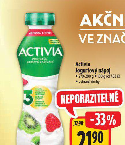 ACTIVIA JOGURTOV NPOJ