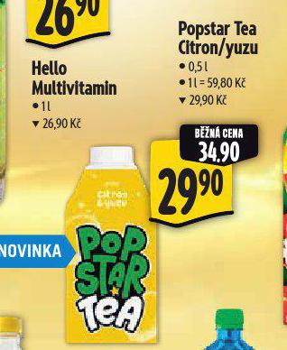 POPSTAR TEA CITRON & YUZU