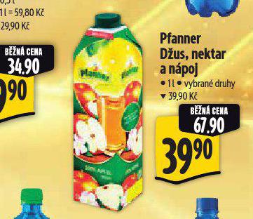 PFANNER DUS, NEKTAR A NPOJ