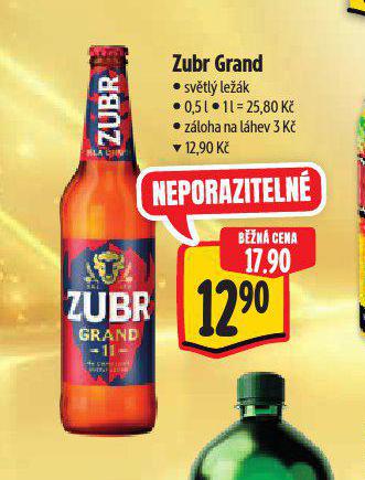 PIVO ZUBR GRAND