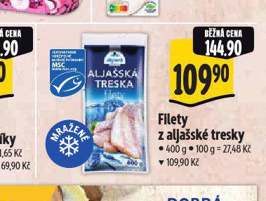FILETY Z ALJASK TRESKY