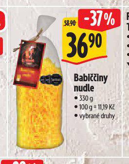 BABIINY NUDLE
