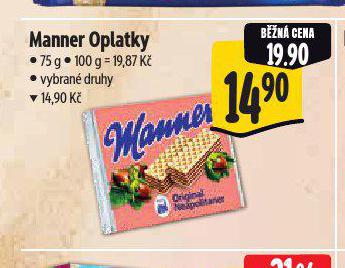 MANNER OPLATKY
