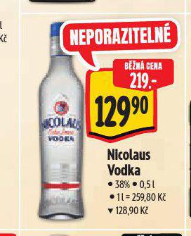 NICOLAUS VODKA