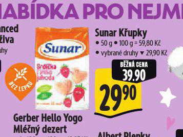 SUNAR KUPKY