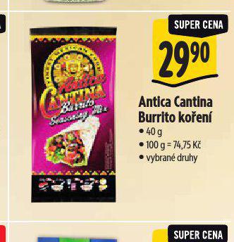 ANTICA CANTINA BURRITO KOEN