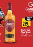 GRANT'S TRIPLE WOOD WHISKY