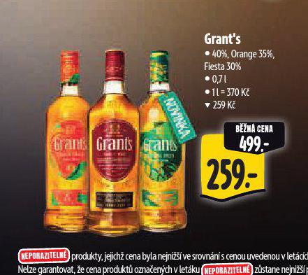 GRANT'S TRIPLE WOOD WHISKY