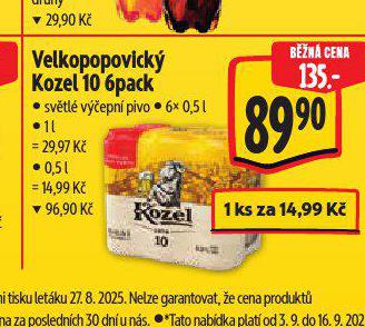 PIVO VELKOPOPOVICK KOZEL