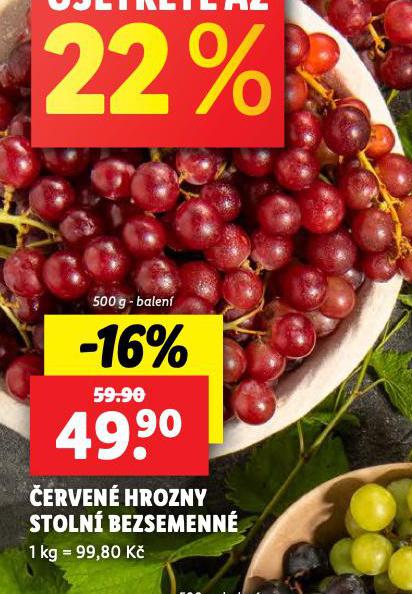 ERVEN HROZNY STOLN BEZSEMENN