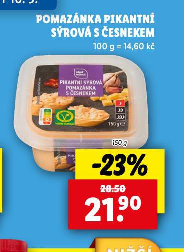 POMZNKA PIKANTN SROV S ESNEKEM
