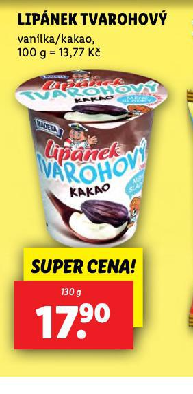 LIPNEK TVAROHOV