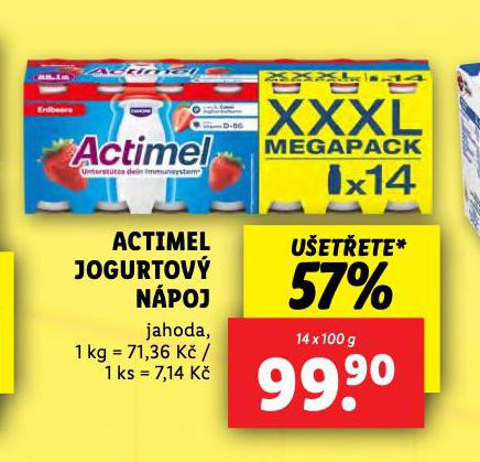 ACTIMEL JOGURTOV NPOJ