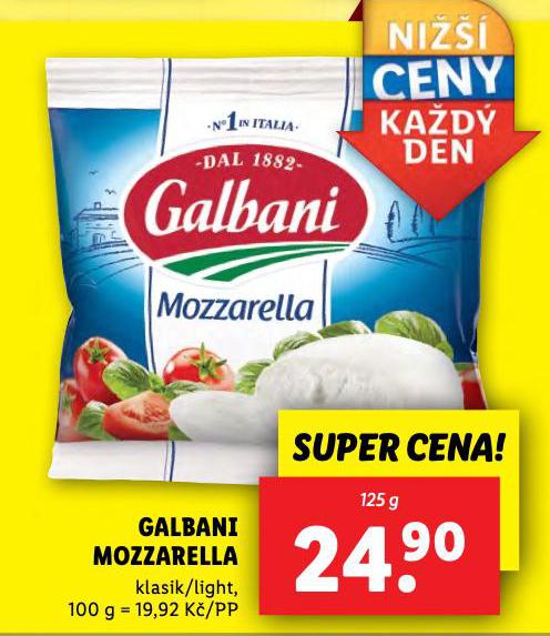 GALBANI MOZZARELLA