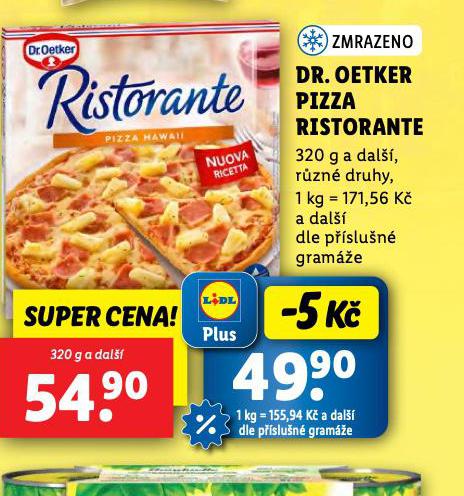 DR. OETKER PIZZA RISTORANTE