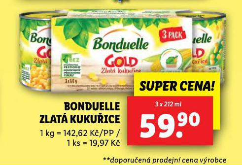 BONDUELLE ZLAT KUKUICE