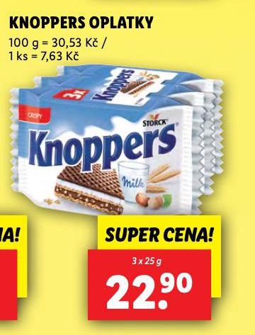 KNOPPERS OPLATKY