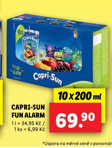 CAPRI-SUN FUN ALARM