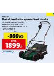 ELEKTRICKÝ VERTIKUTÁTOR A PROVZDUČNOVAČ TRÁVNÍKU