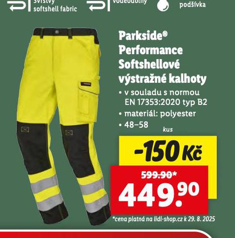 PERFORMANCE SOFTSCHELLOV VSTRAN KALHOTY