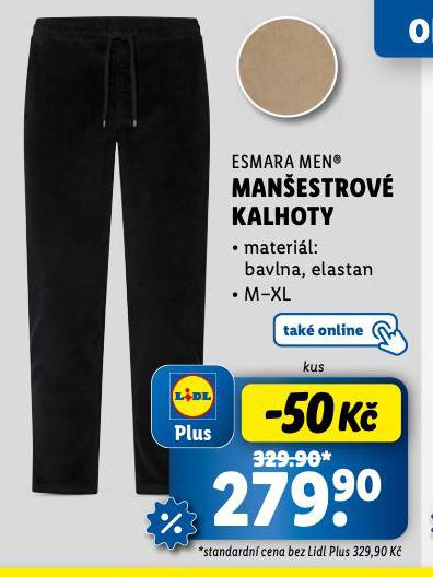 MANESTROV KALHOTY