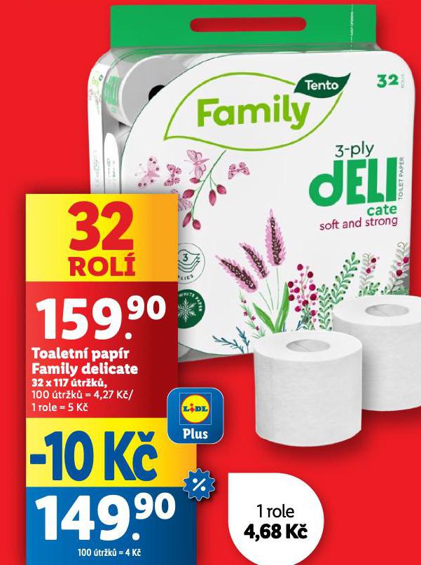 TOALETN PAPR FAMILY DELICATE