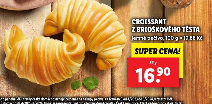 CROISSANT Z BRIOKOVHO TSTA