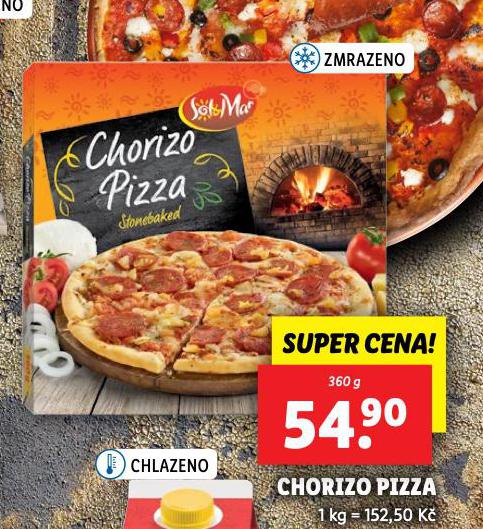 CHORIZO PIZZA