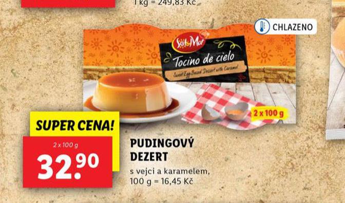 PUDINGOV DEZERT