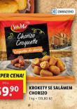 KROKETY SE SALMEM CHORIZO
