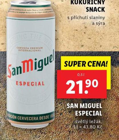 SAN MIGUEL ESPECIAL