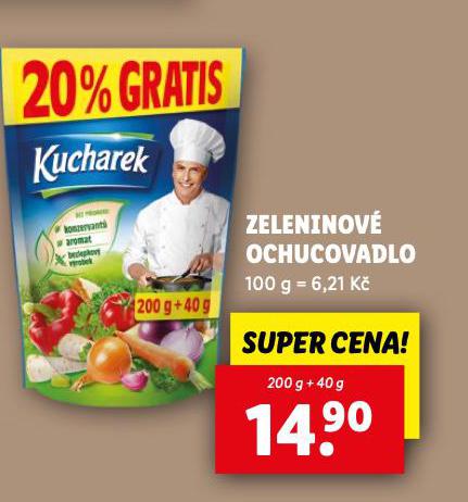 ZELENINOV OCHUCOVADLO