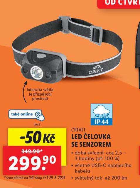 LED ELOVKA SE SENZOREM