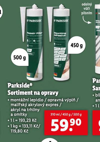 SORTIMENT NA OPRAVY MONTN LEPIDLO