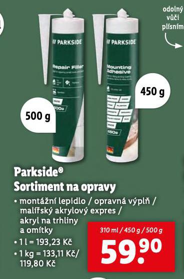 SORTIMENT NA OPRAVY OPRAVN VPLN