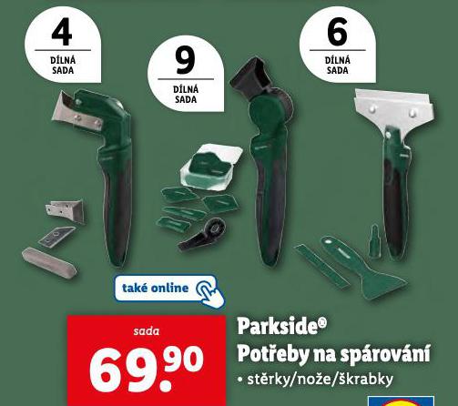 SORTIMENT NA OPRAVY - KRABKY