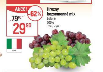 HROZNY BEZSEMMEN MIX