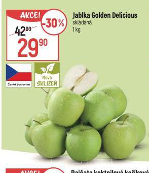 JABLKA GOLDEN DELICIOUS