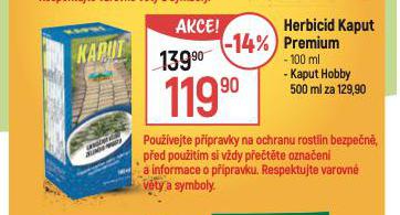HARBICID KAPUT PREMIUM