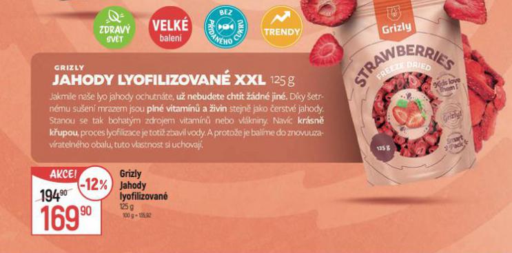 JAHODY FYOFILIZOVAN XXL