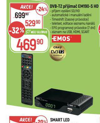 DVB-T2 PJMA EM190-S HD