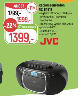 RADIOMAGNETOFON RC-E451B