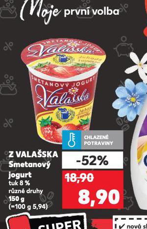 SMETANOV JOGURT Z VALASKA