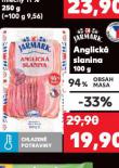 ANGLICKÁ SLANINA