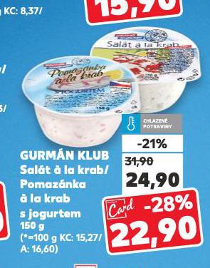 GURMN KLUB SALT  LA KRAB