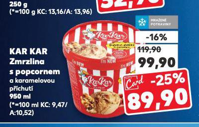 KAR KAR ZMRZLINA S POPCORNEM