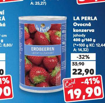 LA PERLA OVOCN KONZERVA