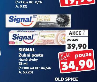 SIGNAL ZUBN PASTA