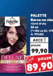 PALETTE BARVA NA VLASY